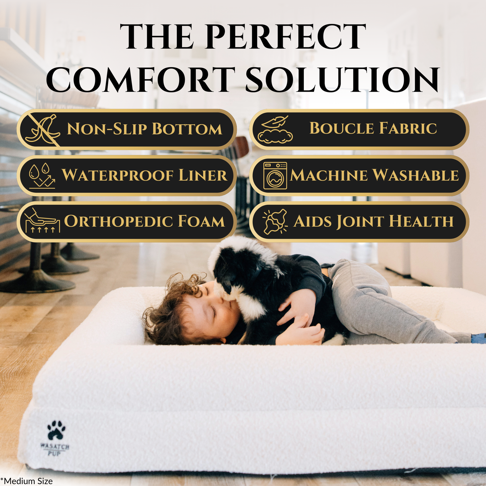 Luxury Orthopedic Dog Bed