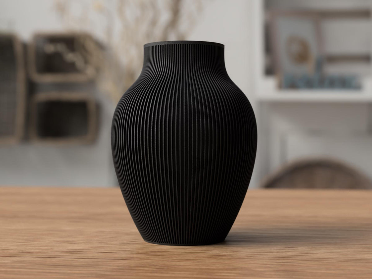 Japandi Tayo Ribbed Vase