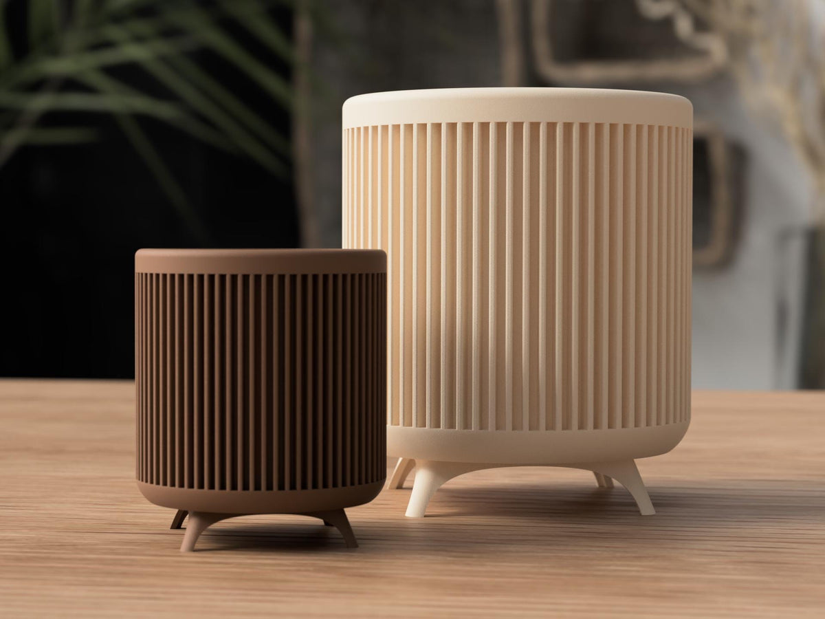 Japandi Midcentury Planter with Legs